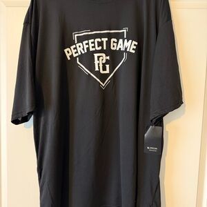 Perfect Game Black Performance T-Shirt new with tags